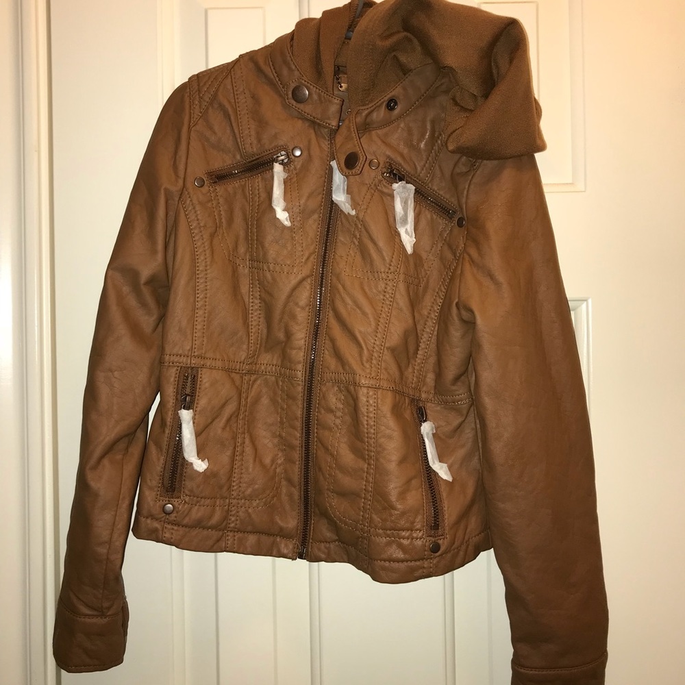 NWT!! Kids J2 Mocha Jacket w/Detachable Hood